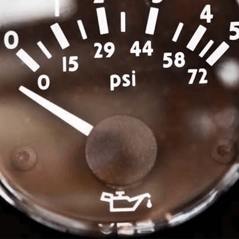 Luz de presión de aceite del motor Luz de presión de aceite del motor