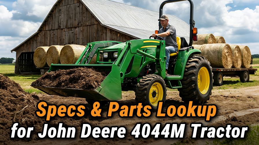 John Deere 4044M Specs & Parts Lookup