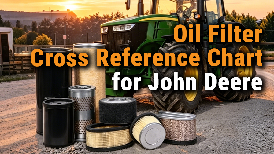 John Deere Oil Filter Cross Reference Chart