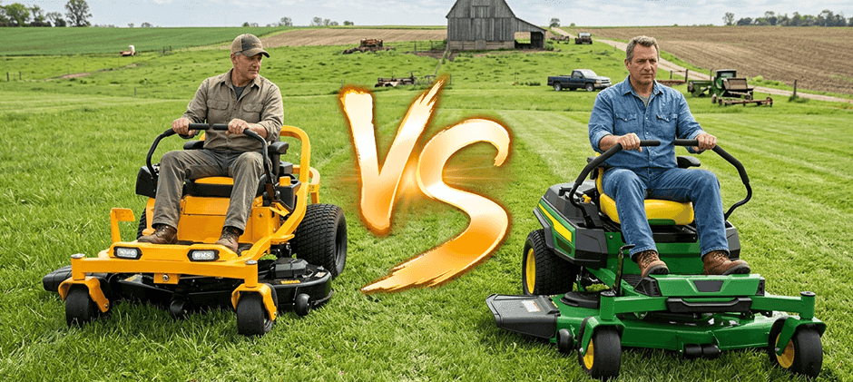 Cub Cadet vs John Deere