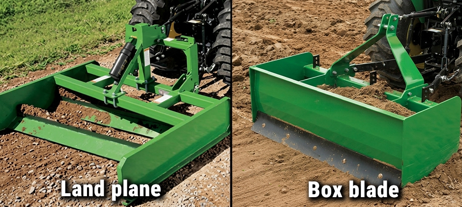 Land Plane vs Box Blade