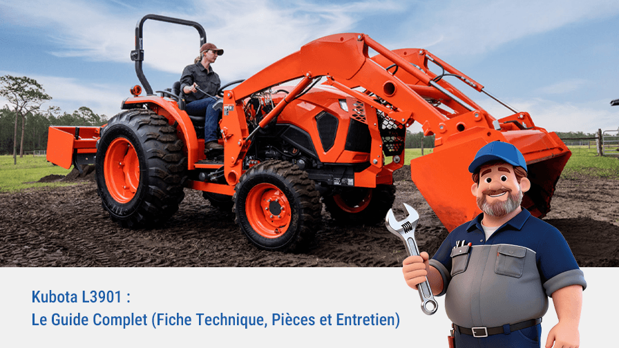 Kubota L3901 : Le Guide Complet (Fiche Technique, Pièces et Entretien)