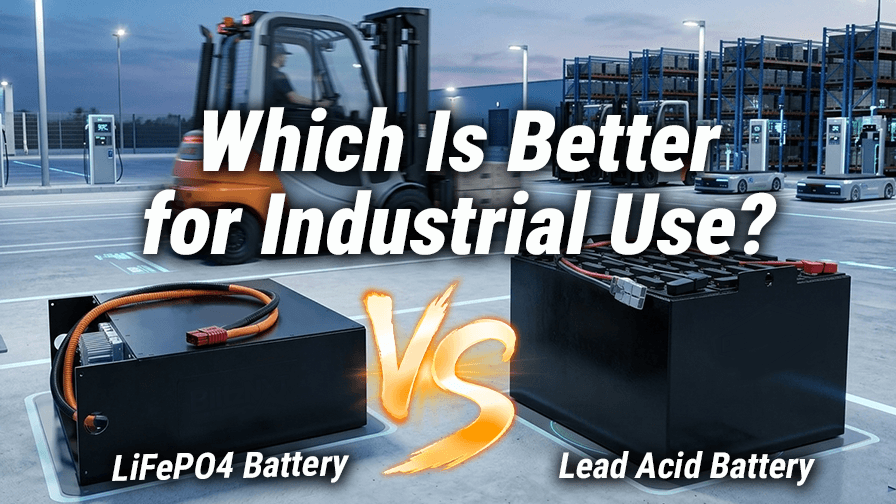 LiFePO4 vs Lead Acid Battery: Which Is Better for Industrial Use?