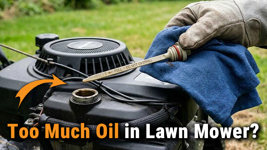 Too Much Oil in Lawn Mower? How to Fix?