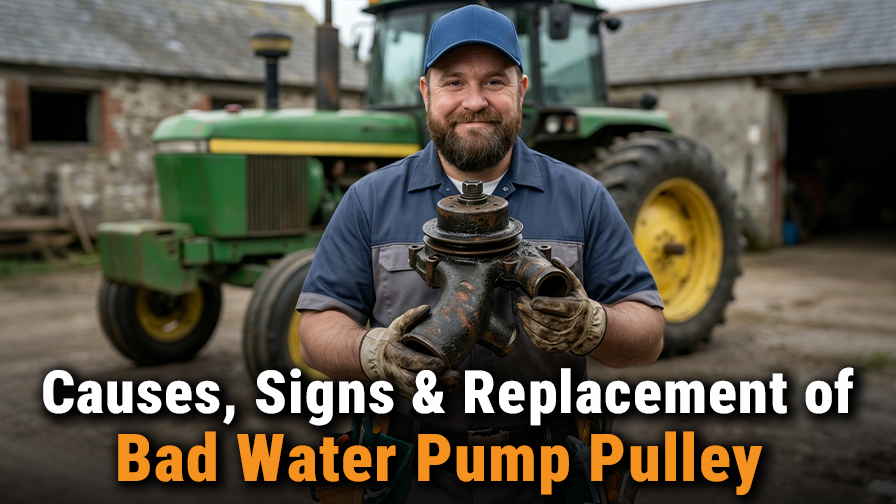 Causes, Signs & Replacement of Water Pump Pulley