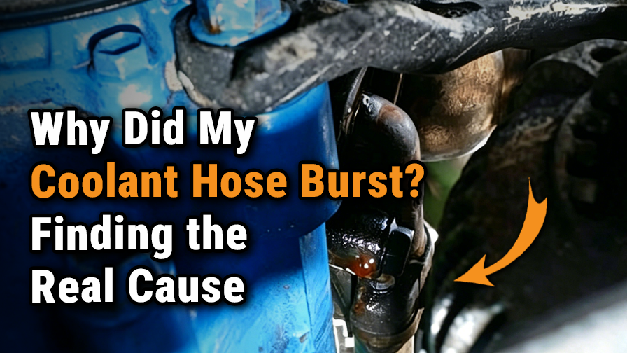 Why Did My Coolant Hose Burst? Finding the Real Cause