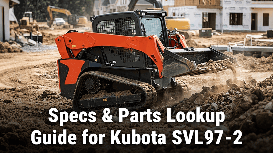Specs & Parts Lookup Guide for Kubota SVL97-2