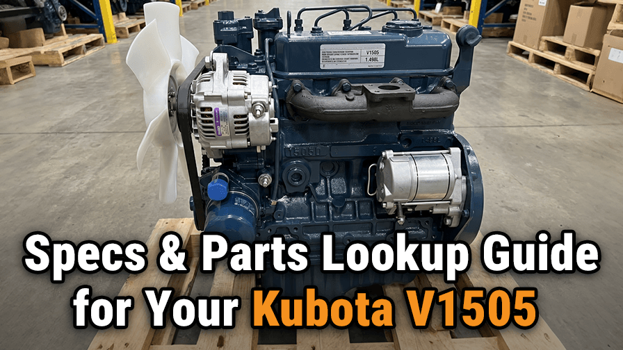 Specs & Parts Lookup Guide for Your Kubota V1505