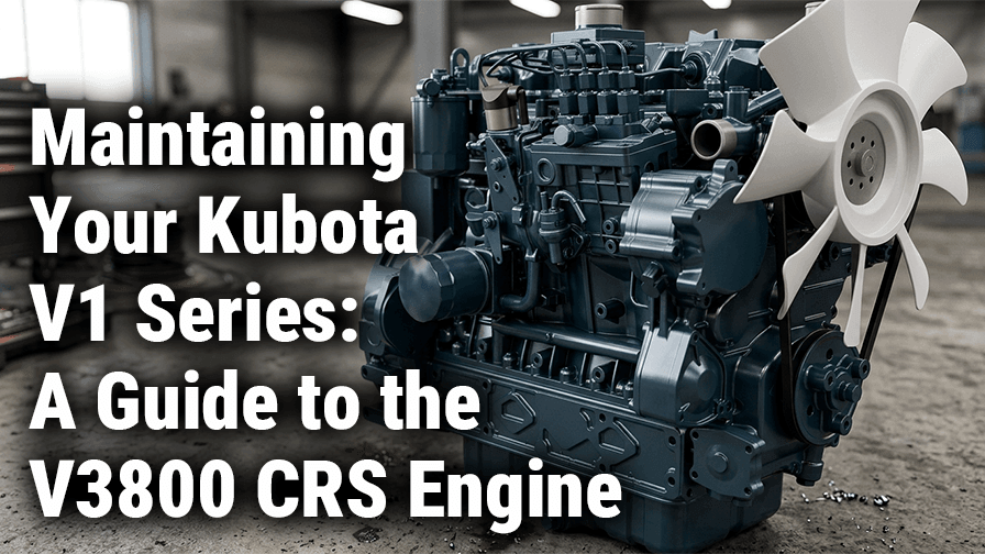 Maintaining Your Kubota V1 Series: A Guide to the V3800 CRS Engine
