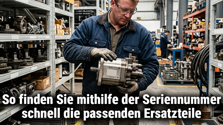 So finden Sie mithilfe der Seriennummer schnell die passenden Ersatzteile