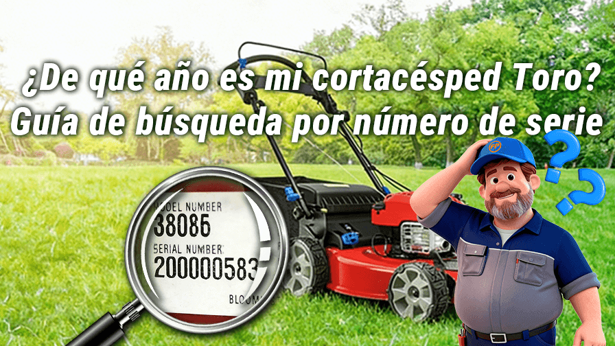 ¿De qué año es mi cortacésped Toro?