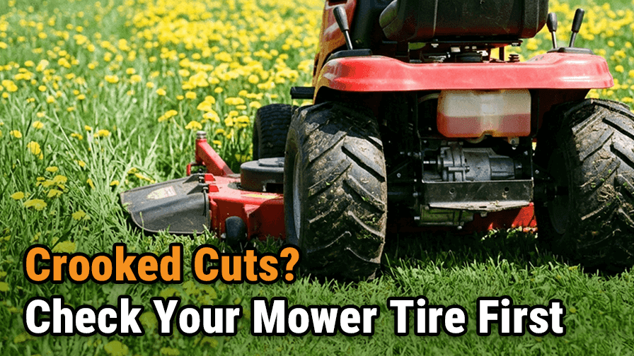 How to Check and Adjust Your Lawn Mower Tire Pressure