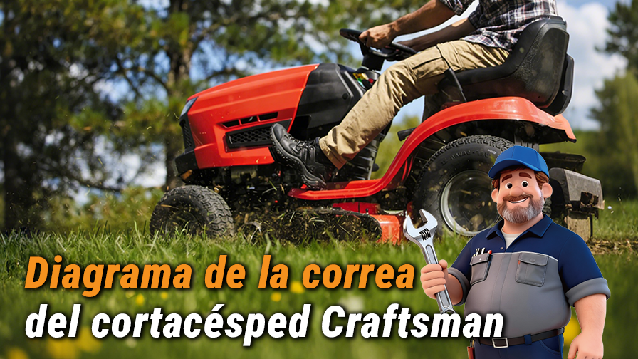 Diagrama de la correa de cortacésped Craftsman: la guía definitiva