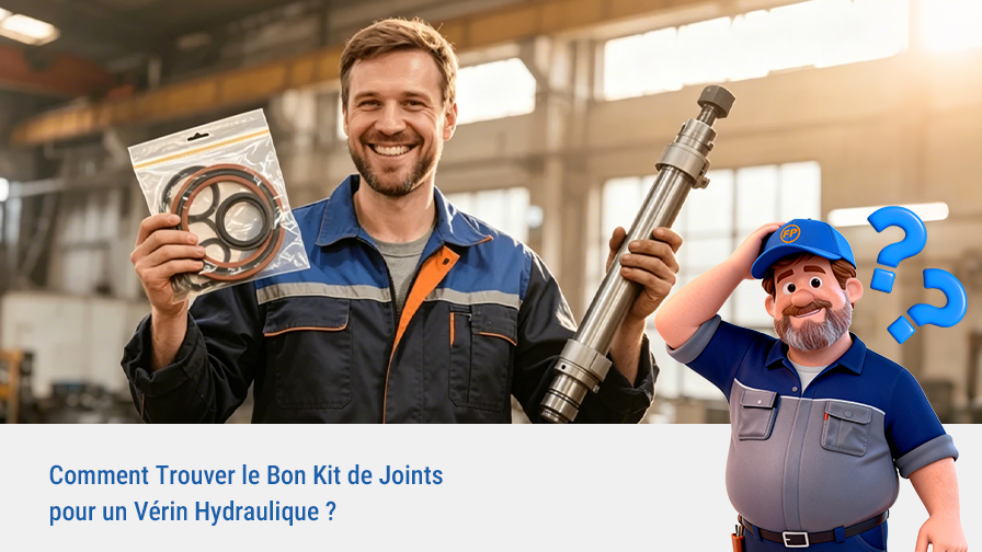 Comment Trouver le Bon Kit de Joints pour un Vérin Hydraulique ?