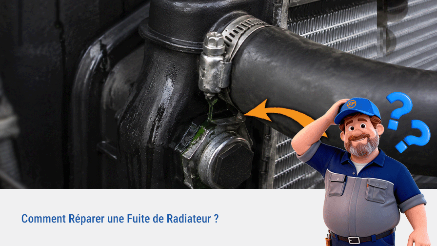 Comment Réparer une Fuite de Radiateur ?