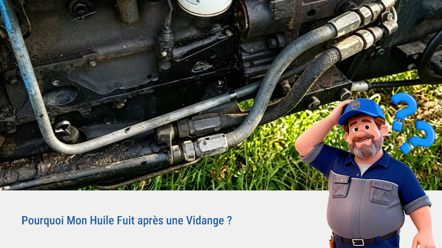 Pourquoi Mon Huile Fuit après une Vidange ?