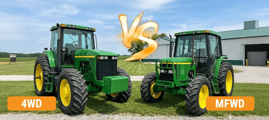 4WD vs MFWD Traktor