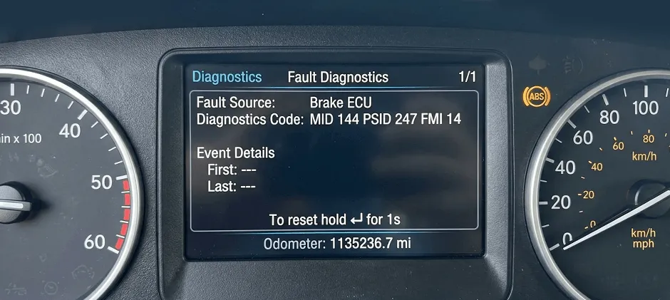 MID 144 PSID 247 FMI 14