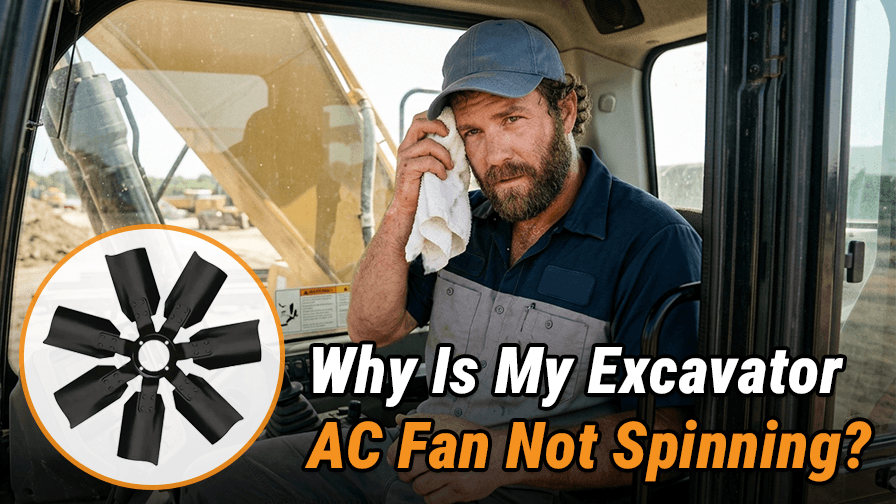 Why Is My Excavator AC Fan Not Spinning?
