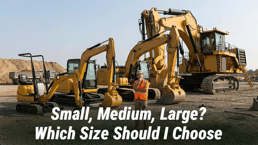 Mini, Small or Large? How Do I Choose CAT Excavator Sizes?