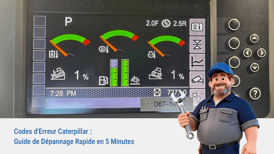 Codes d’Erreur Caterpillar : Guide de Dépannage Rapide en 5 Minutes