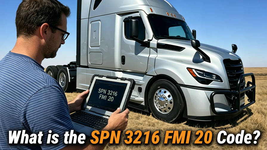 What Is the SPN 3216 FMI 20 Code? How to Solve It?