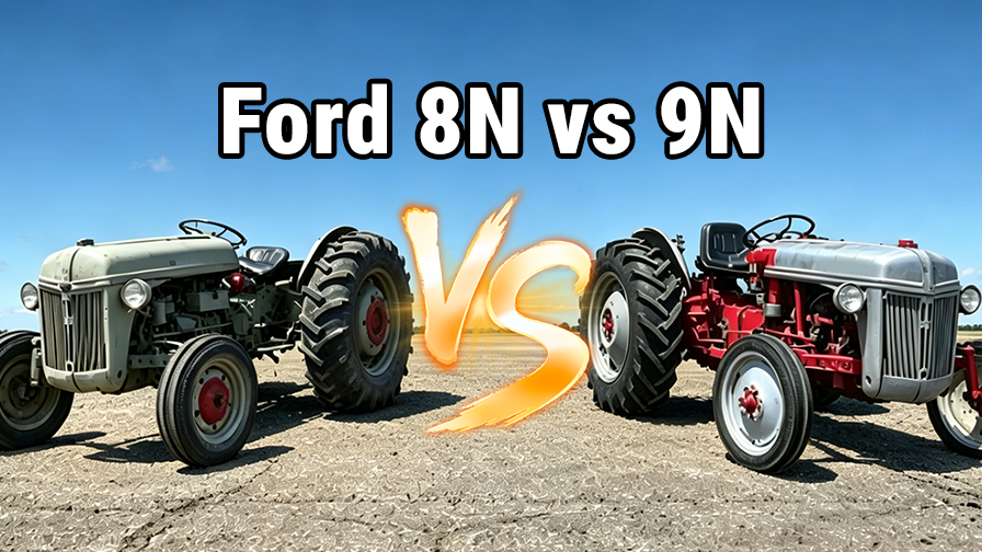 Ford 8N vs 9N