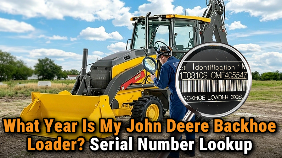 What Year Is My John Deere Backhoe or Wheel Loader?