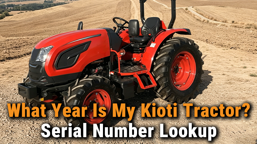 What Year Is My Kioti? Serial Number Lookup