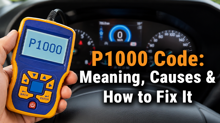 Ford P1000 Code: Meaning, Causes & How to Fix It