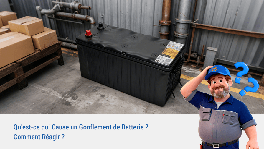 Qu’est-ce qui Cause un Gonflement de Batterie ? Comment Réagir ?