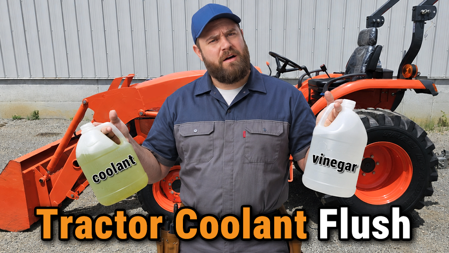 Tractor Coolant Flush with Vinegar? Experience from 35 Years Tractor Owner