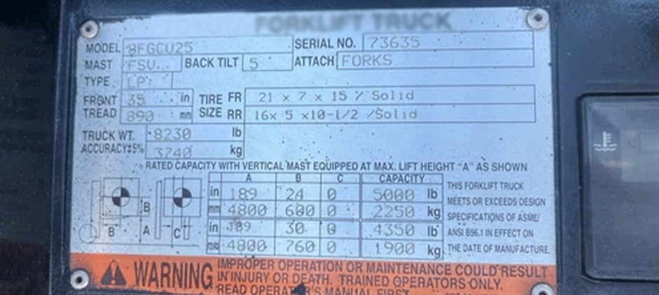 forklift