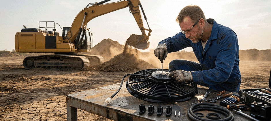 how to test a radiator fan?