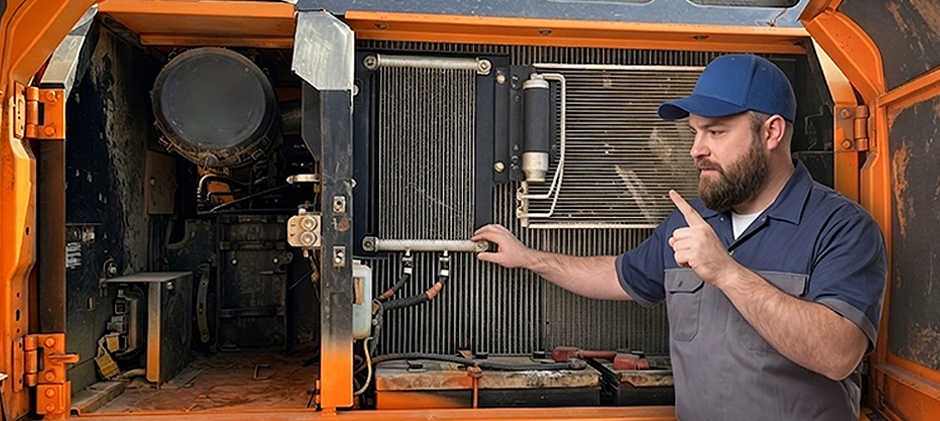 what is a hydraulic oil cooler