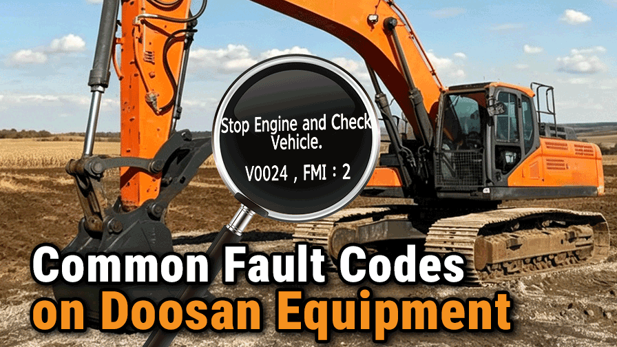 Doosan Common Fault Codes and First Checks