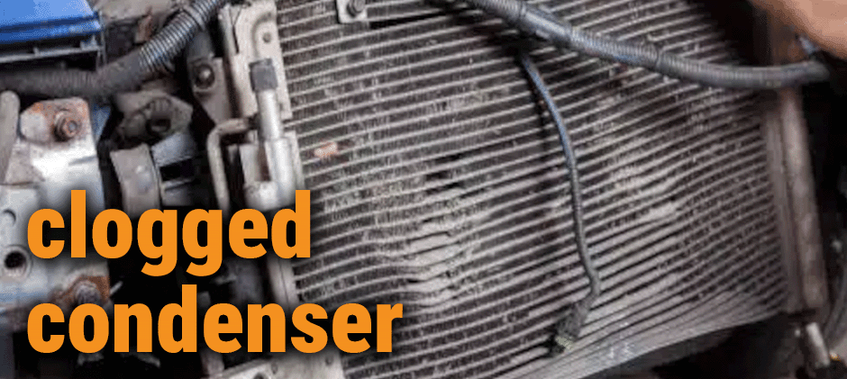 A blocked condenser