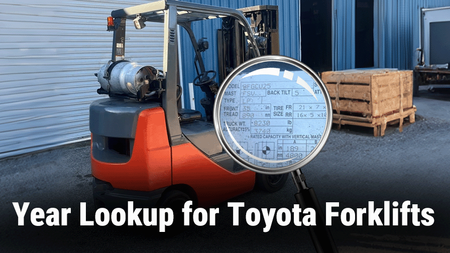 What Year Is My Toyota Forklift? A Simple Guide