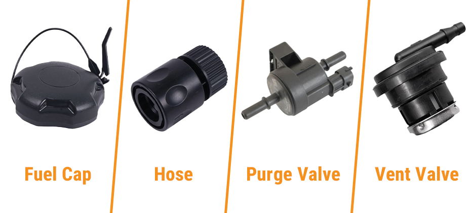  four EVAP parts share symptoms