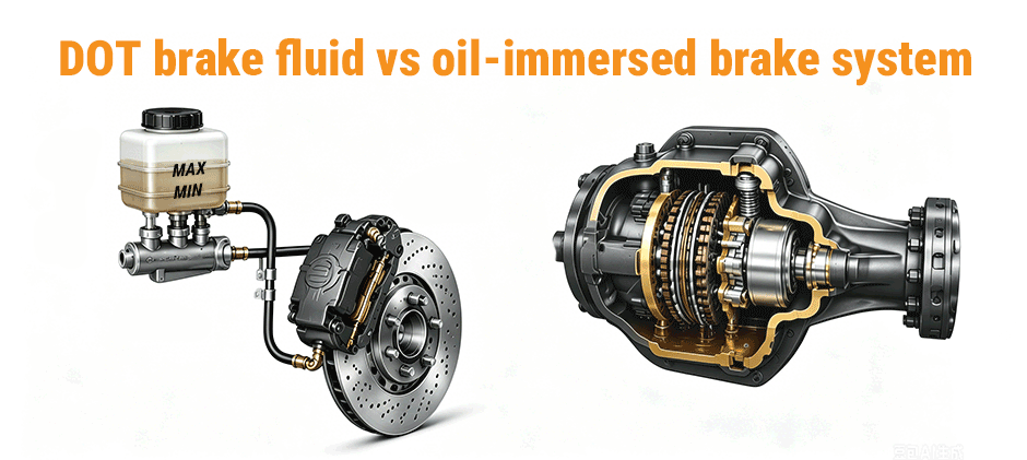 Two Brake System Layouts