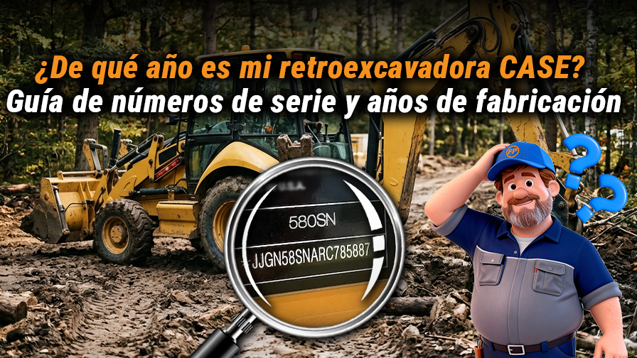 ¿Qué Año es Mi Retroexcavadora Case?
