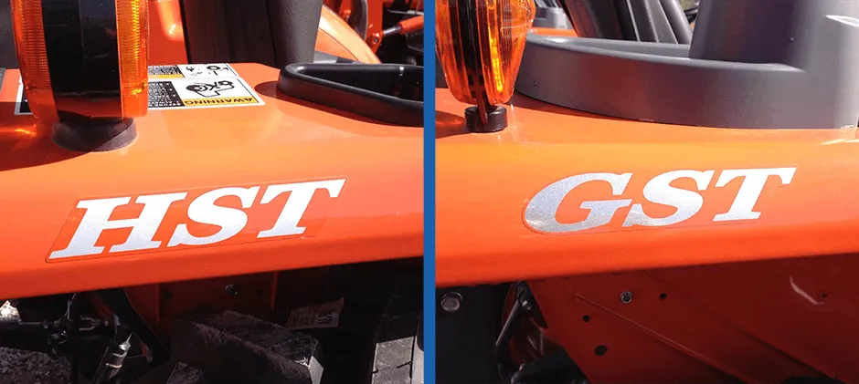 Numéros de Modèle de Tracteur Kubota