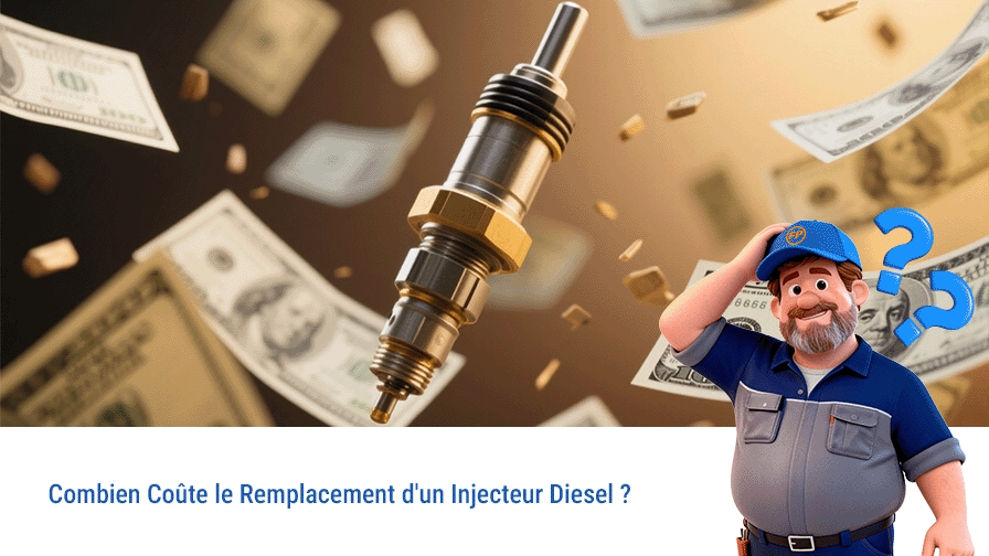 Combien Coûte le Remplacement d’un Injecteur Diesel ?