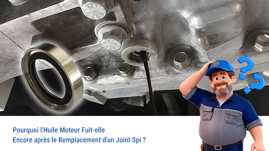 Pourquoi l’Huile Moteur Fuit-elle Encore après le Remplacement d’un Joint Spi ?