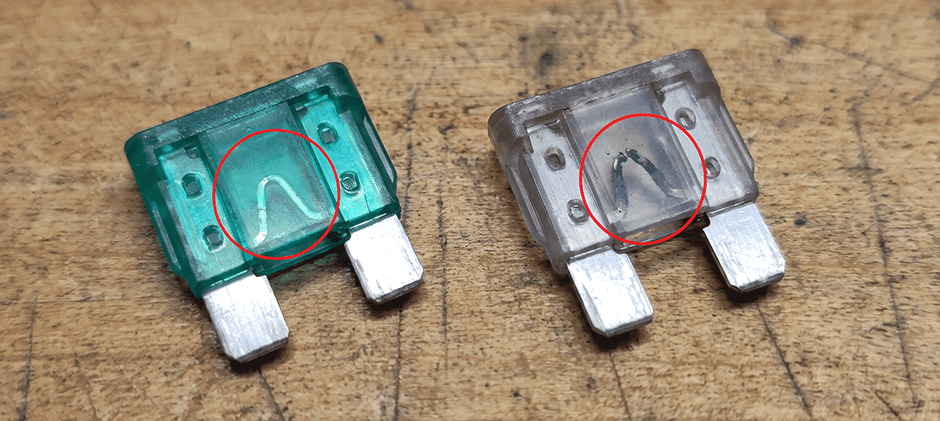 How to diagnose blown fuse