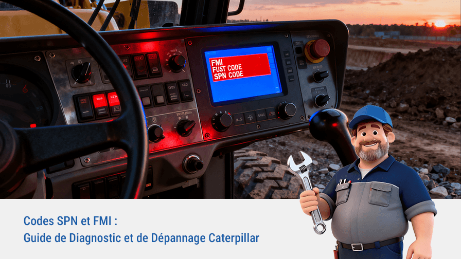Codes SPN et FMI : Guide de Diagnostic et de Dépannage Caterpillar