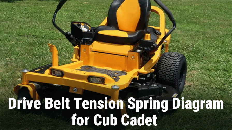 Cub Cadet Drive Belt Tension Spring Diagram: A Complete Guide