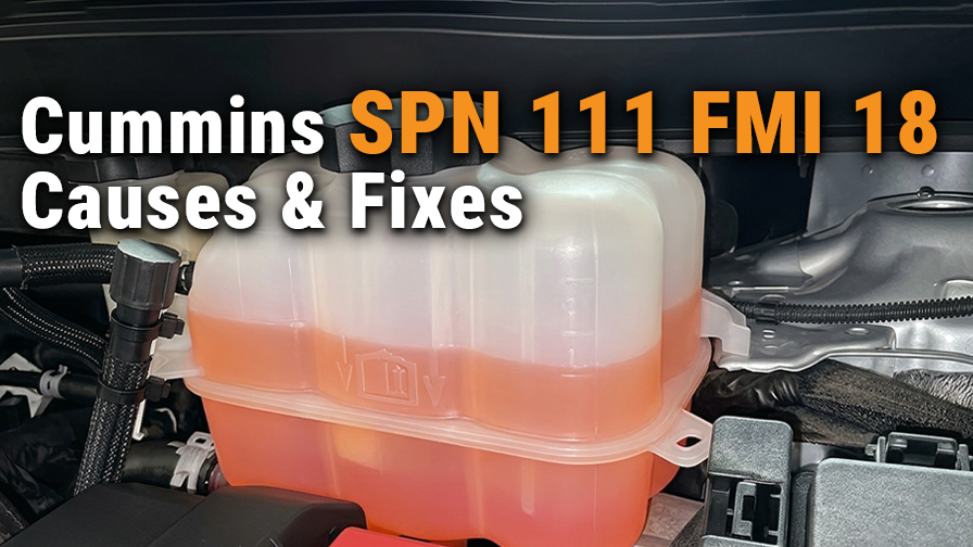 Cummins Engine Code SPN 111 FMI 18: Causes & Fixes