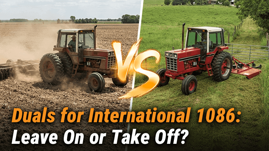 International 1086: Leave Duals On or Take Them Off?