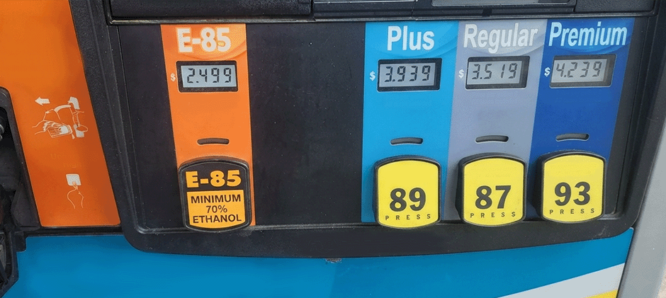 Non Ethanol vs Ethanol Gas